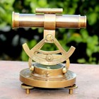 Nautical Maritime Alidade Compass Vintage Theodolite Telescope Collectible Gift 