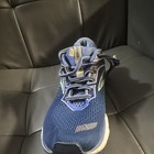 Brooks Ghost Men   s Blue white Lace-up Low Top Running Sneaker Mesh Upper