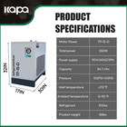 Compressed Refrigerated Air Dryer For 15-20hp Rotary Screw Compressor 85cfm 110v