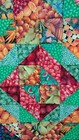Amazing Unfinished Quilt Top Summertime Fruits   Veggies Vibrant 45   48 