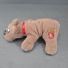 Vintage Tonka Pound Puppies 7    Small Newborn 1985 Plush Puppy Brown Dog Stuffed