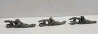 Vintage Lead Soldiers Toy Lot Of 5 Prone Position   Horseback Ww1 Cavalry Figure