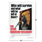 The Texas Chainsaw Massacre - Movie Poster  regular Style   size  24  X 36  
