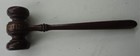 Vtg Inscribed 11  Carved Wood Gavel 1922-1940 Georgetown Citizens Massachusetts