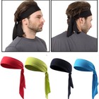 Men Women Moisture Wicking Sweatbands Headbands Elastic For Yoga Running Fitness