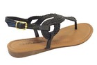 New  Ladies  Braided Roman Gladiator Flat Sandal T-strap Thong Sandals 8016 