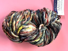 1 Skein Malabigo Rasta Yarn Super Bulky Dark Multi Colored 100 Single Dye Lot