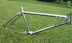 Rare For 1978 Panda Supercross 4 Loop Tail Bmx Frame  Real Og Old School 20 5 