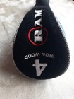 Ram 4 Iron-wood Golf Club Head Cover Black blue red
