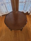 Vintage Wood Sewing Table  Cabinet Lots Of Storage