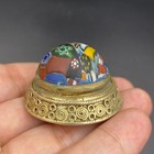 Ancient Roman Unique Very Old Mosaic Glass Pendant