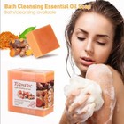 Natural Turmeric Soap Dark Spots Acne Brightening For Face Body 100g Usa Stock