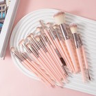 25 Pieces Makeup Brush Set Professional Cosmetic Beauty Tools For Face   Eyes