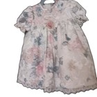 Vtg Goodlad Tapestry Dress Toddler Girl 24 Months Usa Floral Flower Boho Cottage