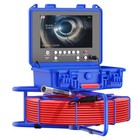 30m 50m Pipe Inspection Camera With 512hz Self Level Drain Sewer Camera Hd 1080p