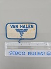Vintage 1978-80 Van Halen Embroidered Sew-on Patch Early Dlr Era 4x2