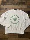 Polo Ralph Lauren Us Open Championships Sweatshirt Mens Medium White Tennis 2023