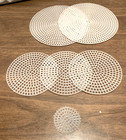 Quick Shape Plastic Canvas Craft Pieces   Lot Of 21 Pieces   Nice Variety   New
