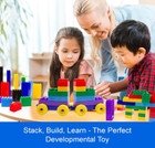 Building Blocks For Toddler  300 Pcs  Stacking Toys   Puzzle Games For Learning