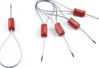 1000pcs Numbered Security Steel Cables  Tamper-resistant Self-locking 17712