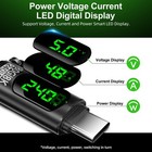 2 Pack 240w Usb C Adapter With Digital Voltage Display Black Tester Set