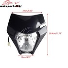Universal E8 Dirt Bike S2 Headlight Headlamp For Exc Xc Xc-w Sx Smc 08-22 12v35w