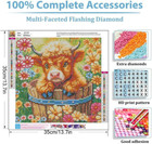 Highland Cow Diamond Art Kits For Adults cow Diamond Painting Kits For Adults Be