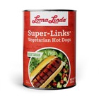 Loma Linda Super-links  15 Oz   12 Pack  - Plant Based - Vegetarian Hot Dogs