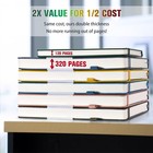 5 Pack Bullet Dotted Journal Notebook  312 Numbered Pages Dot Grid Notebooks    