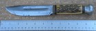 Eig Cutlery 6  Blade Hunting Knife Stag Grips Solingen Germany Used
