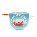 South Park Eric Cartman  suck My Balls  20-ounce Ramen Bowl And Chopstick Set