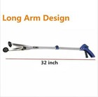 Foldable Pick Up Tool Grabber Reacher Stick Reaching Grab Extend Reach 32  Inch