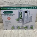Spiralizer 5 Blade Spiral Slicer White Manual Vegetable Pasta Maker Kitchen Tool