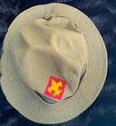 Rare Oscar De La Renta Boy Scouts Of America Green Bucket Hat Fluer De Lis