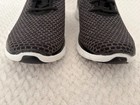 Skechers Dual-lite Wide Fit Memory Foam Sneakers shoes Women s 8w Black Lace-up