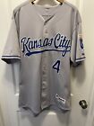 2007 Mlb Angel Berroa Mears Game Worn Used Team Issued Kansas City Royals Jersey