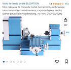 Mini Torno Para Madera Usado