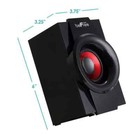 Befree Sound Bfs-410 5 1 Channel Surround Sound Bluetooth Speaker System In Red