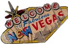 Fallout New Vegas Welcome Metal Tin Sign Wall Plaque Figure Official