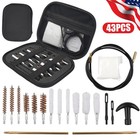 43pcs Universal Gun Cleaner Cleaning Kit Rifle Pistol Handgun Shotgun Firearm Us