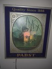 Vintage Pabst Blue Ribbon Light Up Sign 1980 Pbr Duck Decoy Beer Bar Light Works