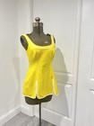 Vintage 70   s Cole Of California Swimsuit  Size 10 One Piece Skirted Dress Pinup