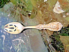 1 Old Mark Reed barton Francis I Sterling Silver Pierced Serving Spoon fork Set