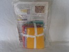 New Connecting Threads Half Square Triangle Fun Quilt Kit 40x56 Chambray Tonals