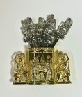 Cambodia Souvenir Demitasse Spoons Set Of 6 Angkor Wat Dancer Holders