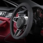 Yangday Leather Steering Wheel Cover For Dodge Ram 1500 2500 3500  15 5-16 In   