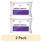 Mainstays Comfort Complete Bed Pillow  Standard queen  2 Pack 