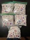 All Flags  2lbs  6ozs  Used Us Stamps On Paper  Duplication  Collections crafts 