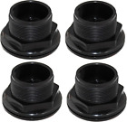1-1 2 Bulkhead Fitting 1 50 Inch Slip X Slip Gasket Abs Aquarium Pond Filters   