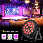 18x18w Rgbwa Uv Aluminum Alloy Par Lighting Led Stage Light Dmx Party Dj Disco